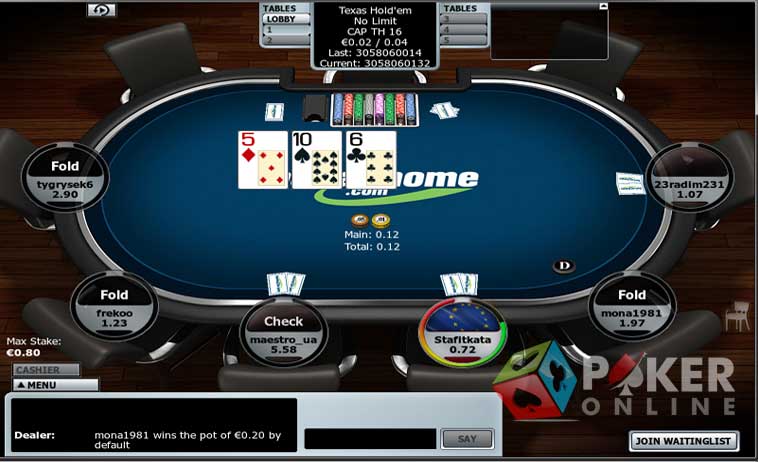 Bet At Home Poker