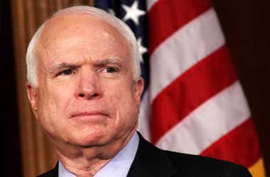 John McCain Caught Playing iPhone Poker During Syria Hearing